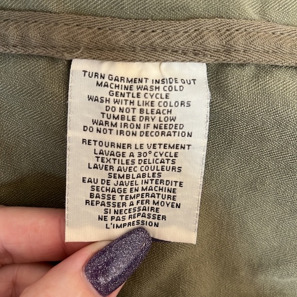 VTG Ralph Lauren Denim Supply Military American Flag Distress Jacket Medium M - Picture 8 of 9